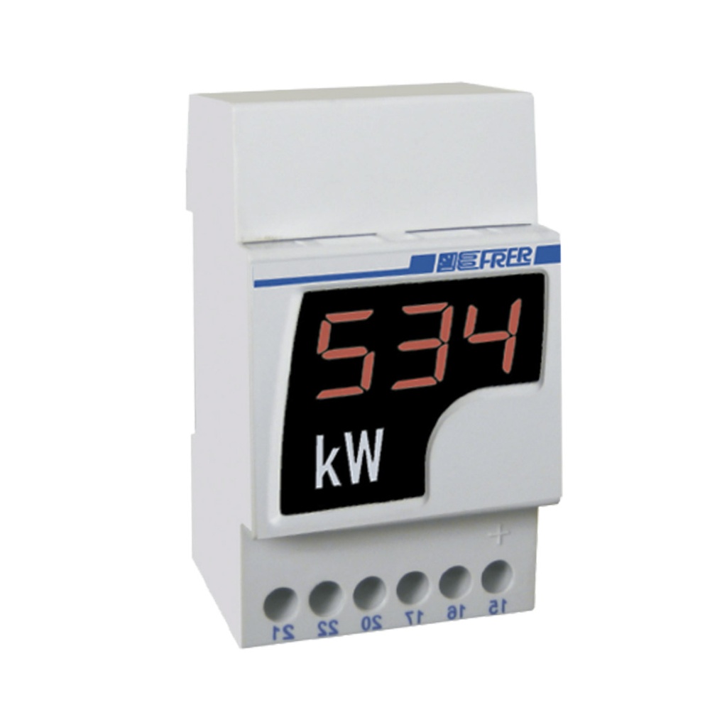 DPROG Configurable digital LED type voltmeters/ammeters