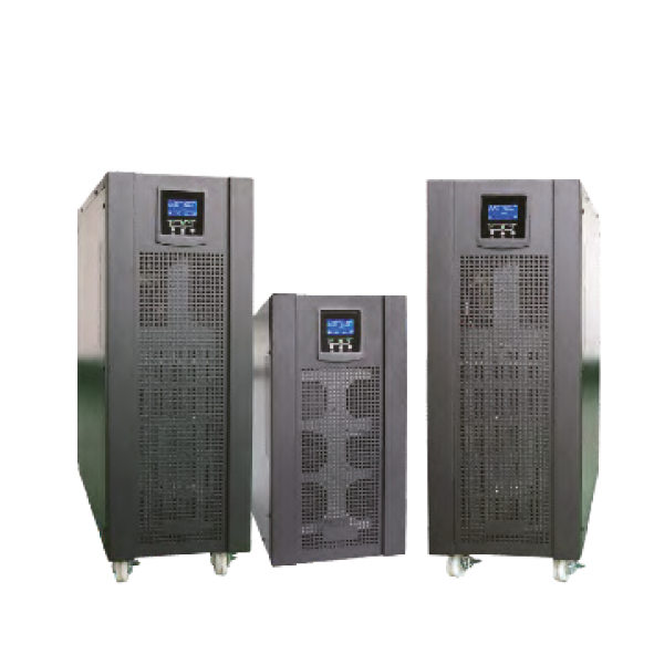 On-line UPS with three-phase input and three-phase output up to 40kVA. RUPSOL series