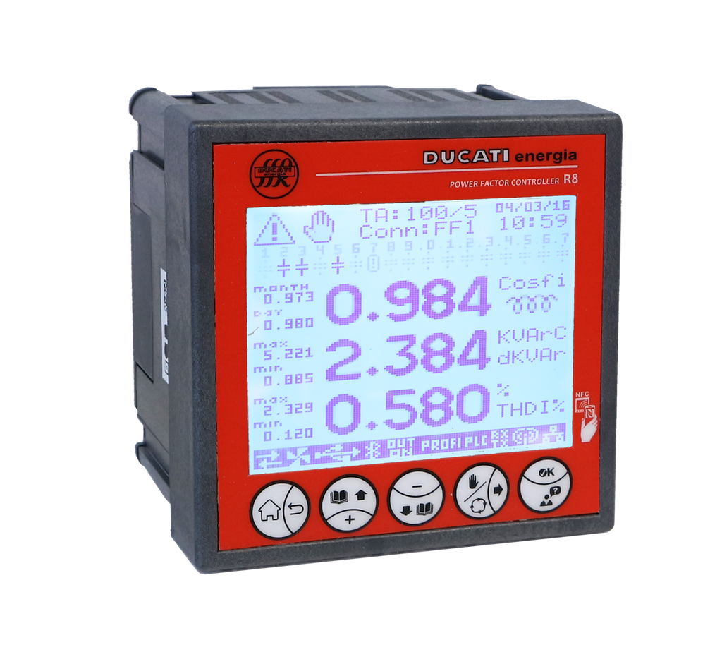 rEvolution Regulador de energía reactiva (R8-R14)