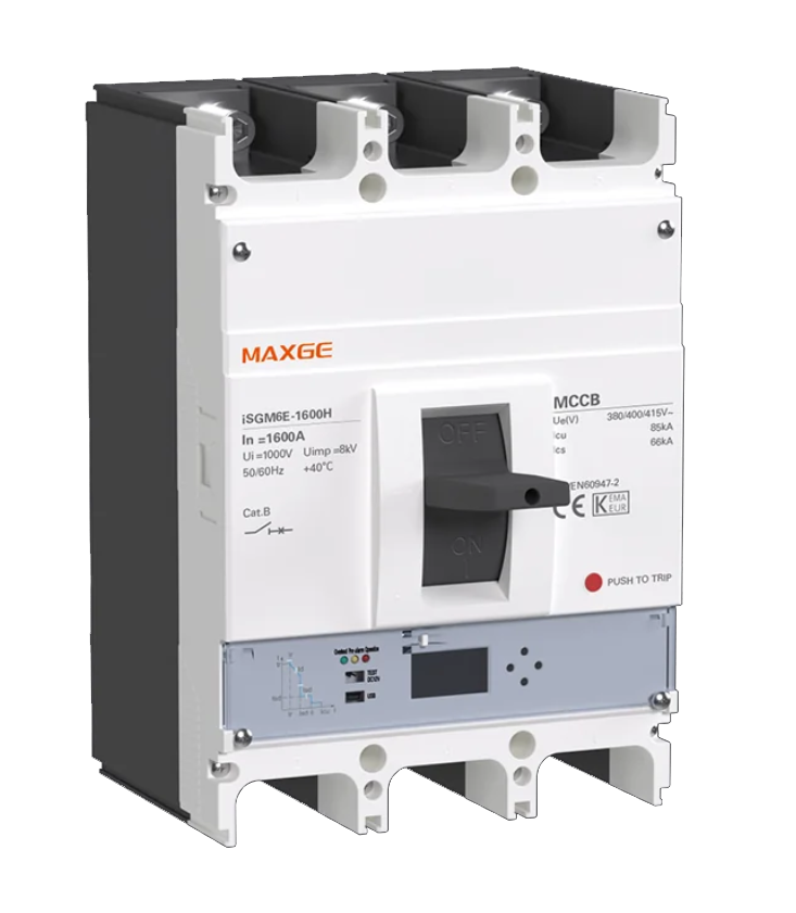 Molded case switches with LCD control display (ISGM6E)
