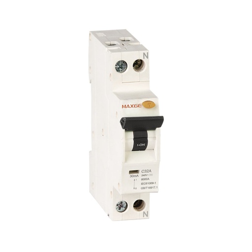 SGBR32H DPN thermal-magnetic and differential combination switches. Industrial. Cutting power: 6KA