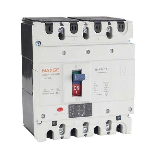 SGM3DC Interruptores caja moldeada para corriente continua hasta 1000VCC