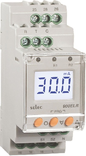 900ELR Differential relays with leakage display