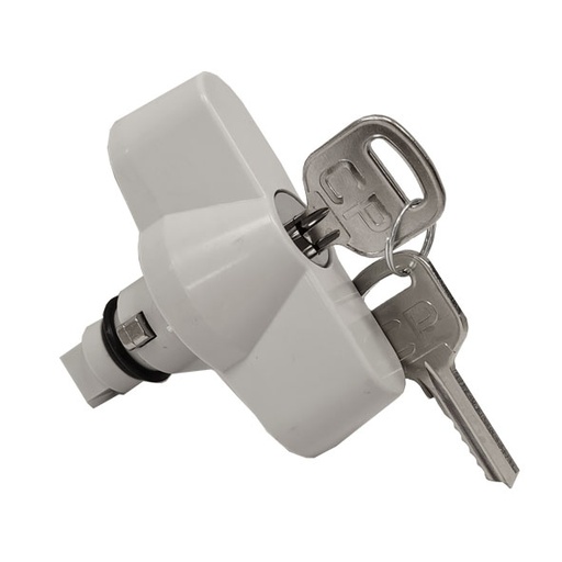 CP500 Metal lock with key (supplied with two keys)