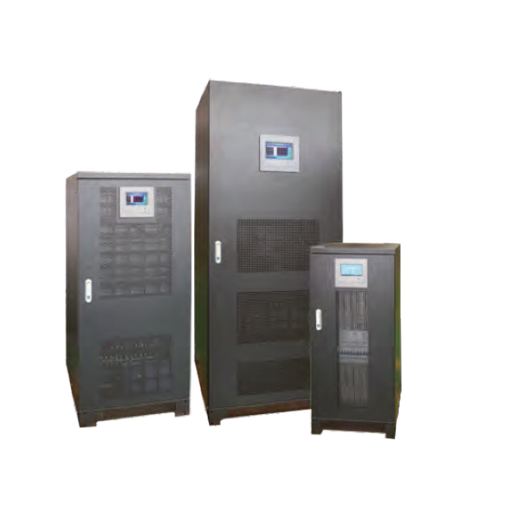 On-line UPS with three-phase input and three-phase output up to 200kVA. RUPSOL series